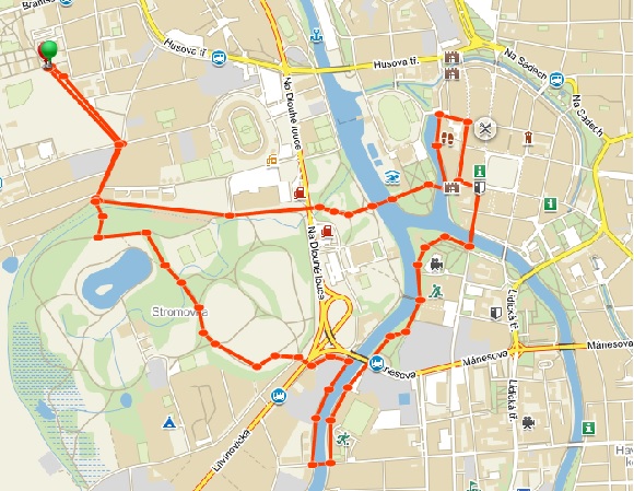 alt 6 kilometrová trasa